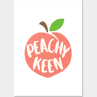 Peachy keen fruity good vibes Posters and Art